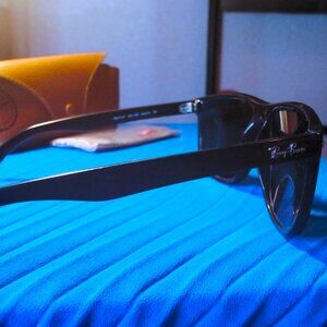 Ray Ban's Boyfriend Black Polarized Sunglasses